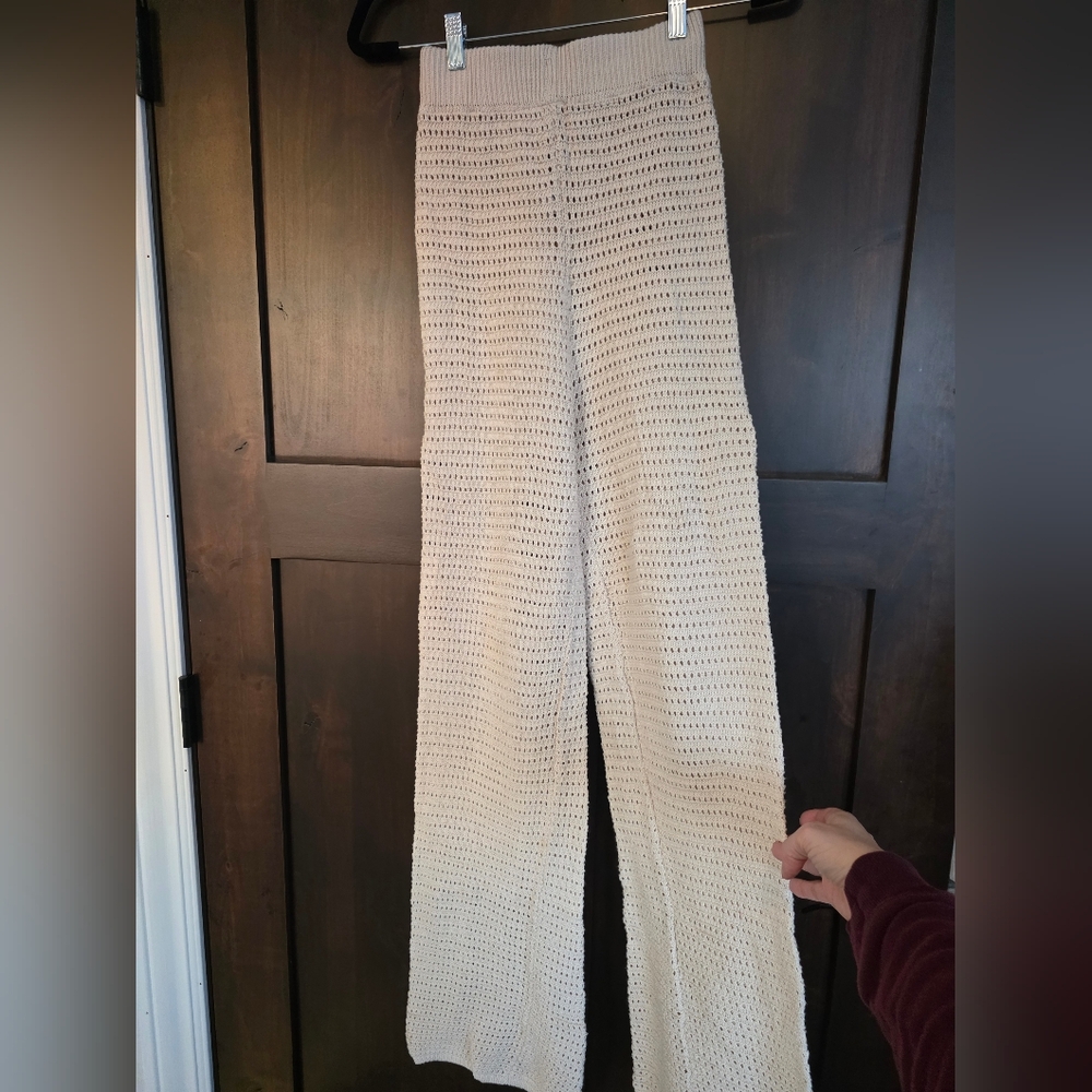 Sincerely Jules Crochet Pants Small